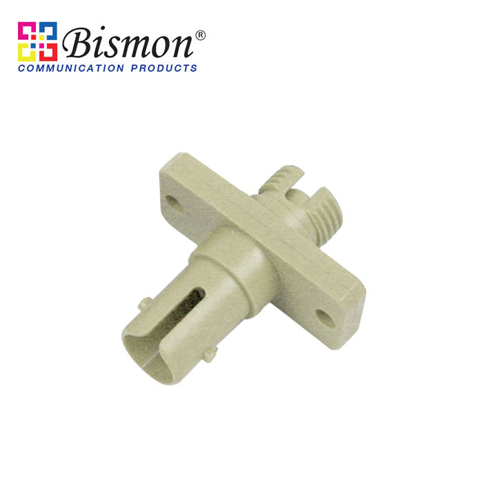 FC-ST-Adaptor-MM-Polymer-Housing-Phos-Bronze-Flanged-Type